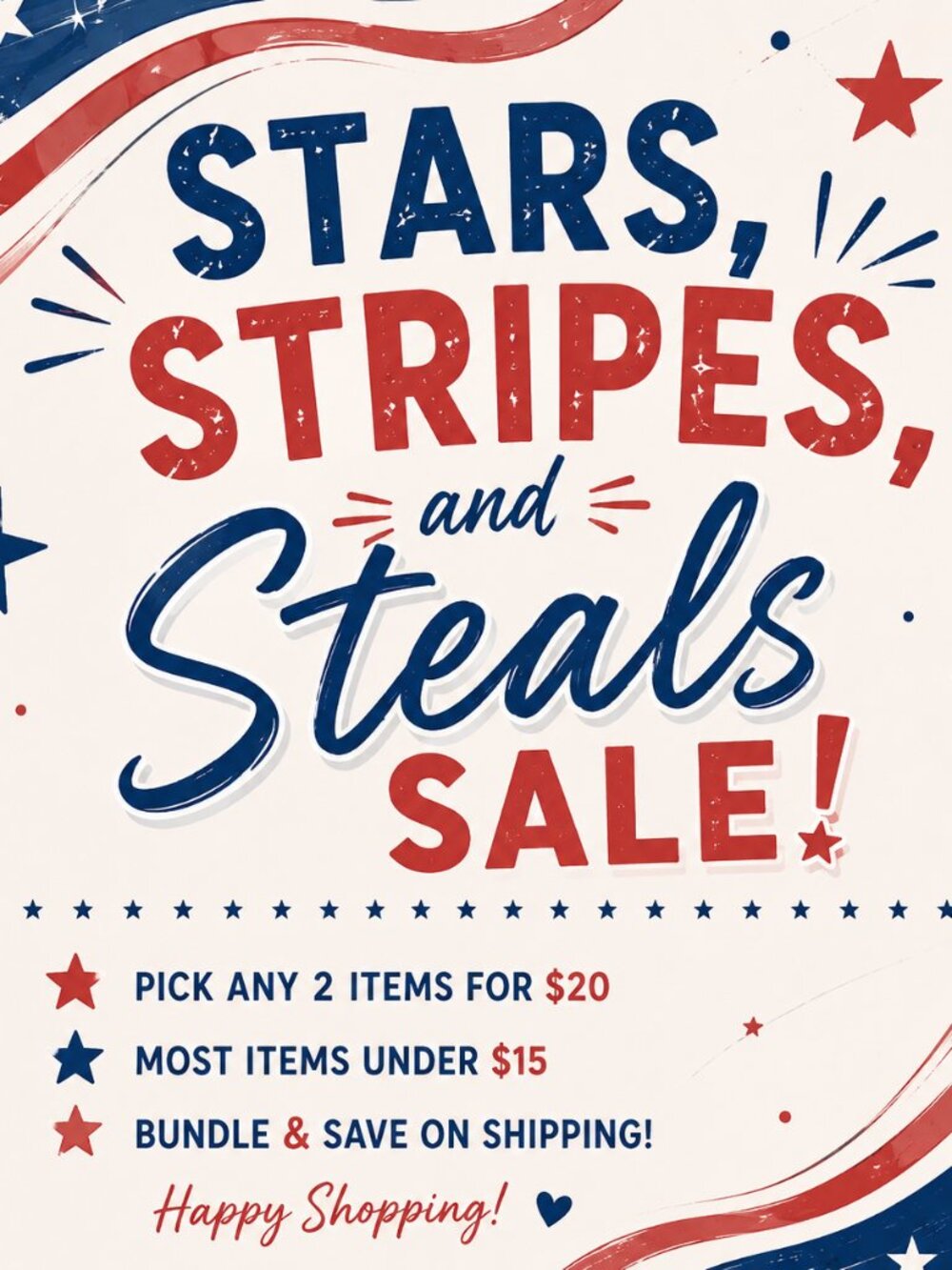 2 FOR 20 SALE!!!!! CLOSET PURGE!